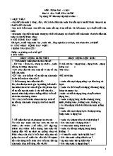 Giáo án Khoa học Lớp 4 - Bài 21 Ba thể của nước